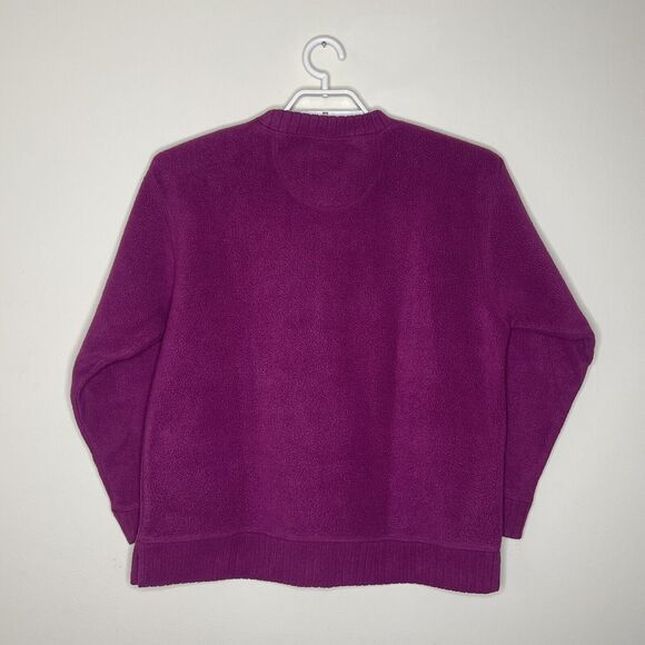 Vtg BIG‎ DOGS Women's Pink Fleece Sweatshirt Mom She Who Does It All Y2K Sz M - Picture 3 of 4